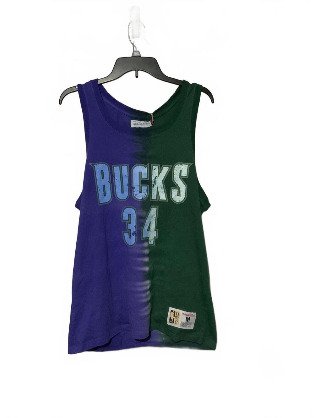 Mitchell & Ness Milwaukee Bucks #34 Vintage Basketball Tank Top